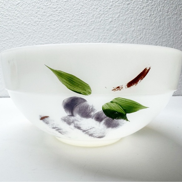 Vintage Fire King Gay Fad Fruit Painted Nesting Bowls - Picture 11 of 14